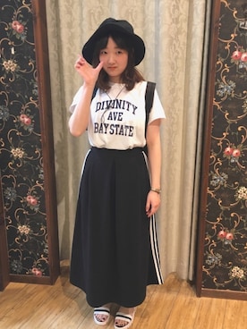 よこまるさん(レディース・159cm)の夏コーディネート