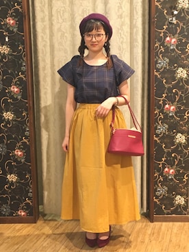 よこまるさん(レディース・159cm)の夏コーディネート