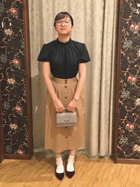 よこまるさん（レディース・159cm）の夏コーディネート