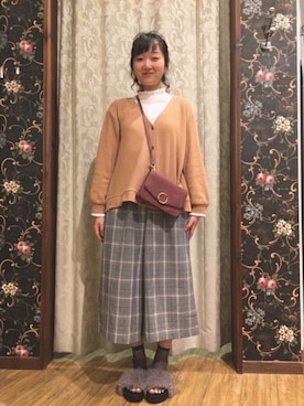 よこまるさん(レディース・159cm)の秋コーディネート