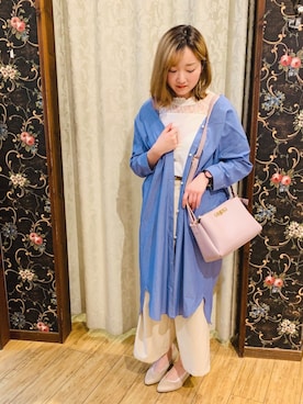 よこまるさん（レディース・159cm）の春コーディネート