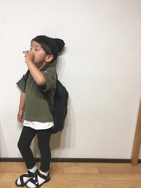 サンダルを使った 白靴下 の人気ファッションコーディネート 年齢 9歳以下 Wear