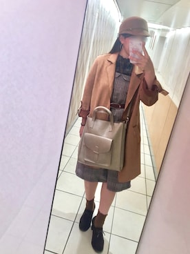 「IMAGE COLLECTION（イマージュコレクション）のアイテム」を使った、s a k i ☻さん（レディース・158cm）の秋コーディネート