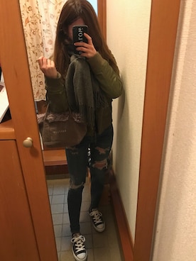 Risachin☺︎♡さん（レディース・158cm）の冬コーディネート