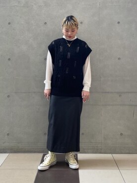 kana hirakiさん(レディース・158cm)の冬コーディネート