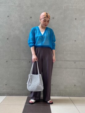 kana   hirakiさんの「BY∴ コードタッセルトートバッグ ◆」を使ったコーディネート