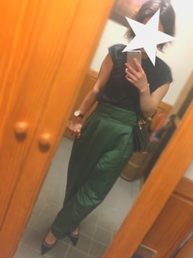 「Daniel Wellington（ダニエルウェリントン）の【Daniel Wellington】レザーバンド３６ＭＭ（アナログ腕時計）」を使った、piさん（レディース・160cm）の夏コーディネート