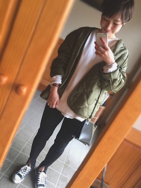 piさん（レディース・160cm）の冬コーディネート