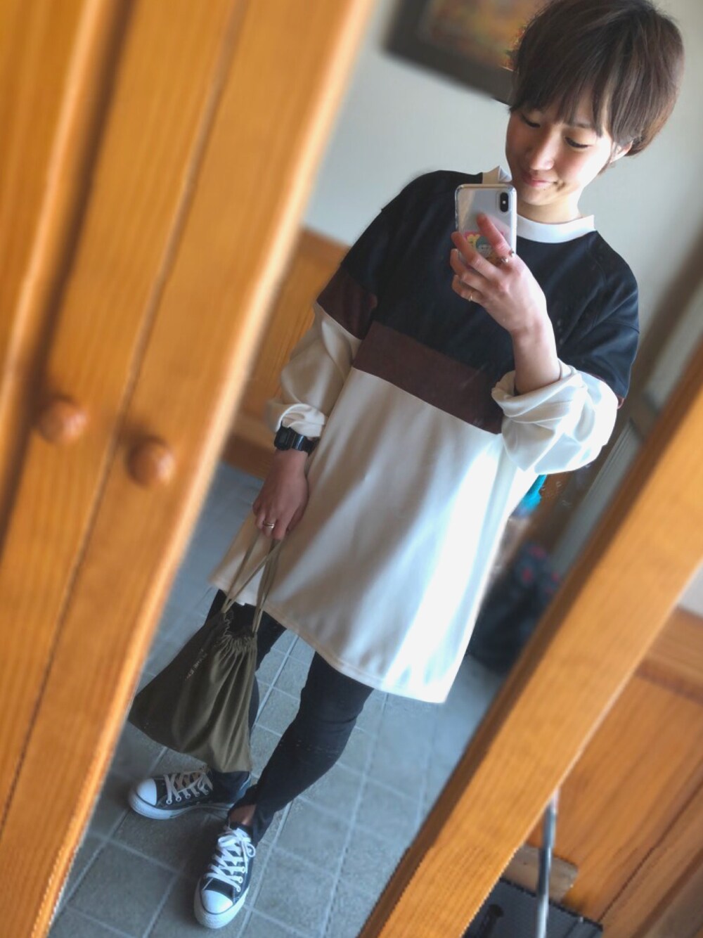 TODAYFUL - TODAYFUL【ベロア×ジャージープルオーバー】 TODAYFUL（トゥデイフル）の「ベロア×ジャージープルオーバー（Tシャツ