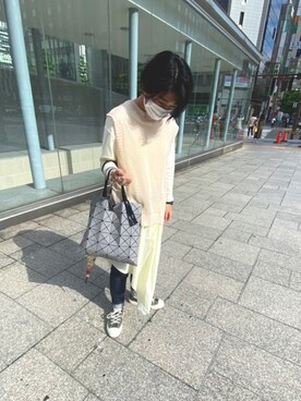 「アイテム（その他トップス）」を使った、Wakaさん（レディース・154cm・20代）の夏コーディネート