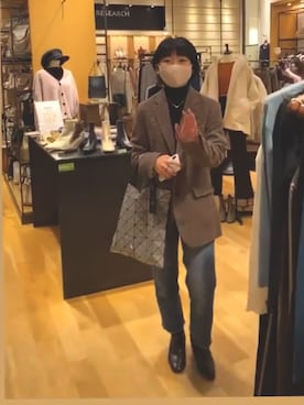 「アイテム（その他トップス）」を使った、Wakaさん（レディース・154cm・20代）の秋コーディネート