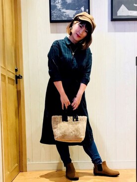 ゆかぴさん（レディース・159cm）の秋コーディネート