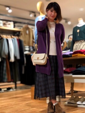 ゆかぴさん(レディース・159cm)の秋コーディネート