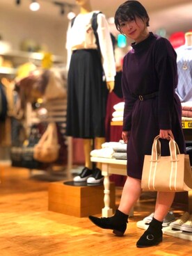 ゆかぴさん（レディース・159cm）の冬コーディネート