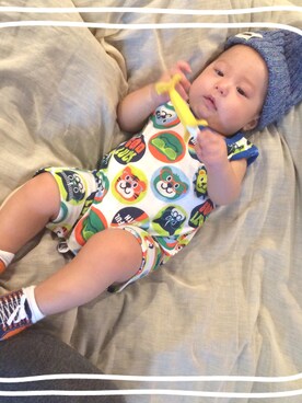 Lenさん（キッズ・70cm）の冬コーディネート