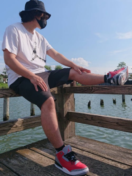 Riymaru13プロフ見てね Air Jordanのスニーカーを使ったコーディネート Wear