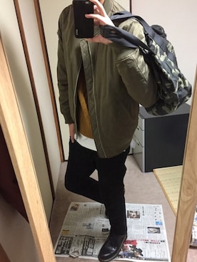 66号線歩く幽霊三ツ星カルテットさんのコーディネート