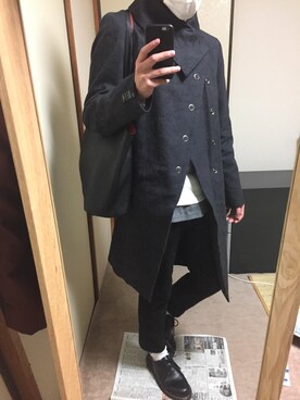 66号線歩く幽霊三ツ星カルテットさんのコーディネート