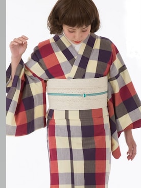 「--（--）のアイテム」を使った、松村糸店さん（レディース・158cm）の冬コーディネート