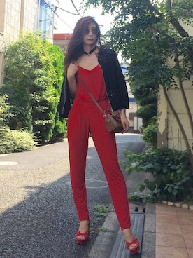 「NOLLEY’S（ノーリーズ）のアイテム（ブルゾン）」を使った、Erikoさん（レディース・165cm）の秋コーディネート