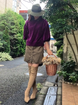 Erikoさん（レディース・165cm）の秋コーディネート