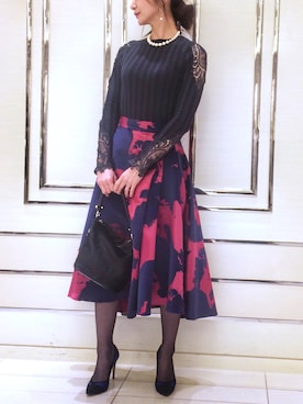 「WERNER（ワーナー）のアイテム」を使った、Erikoさん（レディース・165cm）の秋コーディネート