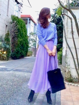 「COMEX（コメックス）のアイテム」を使った、Erikoさん（レディース・165cm）の冬コーディネート