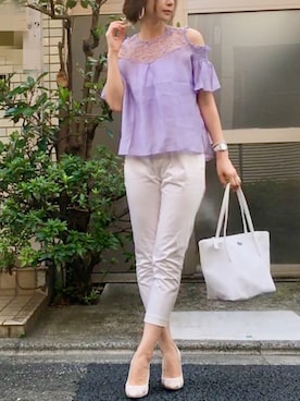 Erikoさん（レディース・165cm）の夏コーディネート