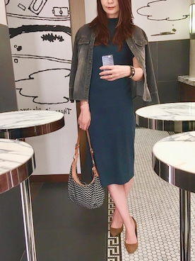 「MISSONI（ミッソーニ）のアイテム」を使った、Erikoさん（レディース・165cm）の秋コーディネート