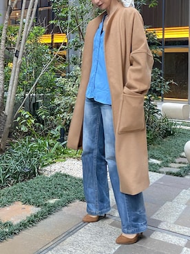 「BOBSON（ボブソン）のアイテム」を使った、Erikoさん（レディース・165cm）の春コーディネート