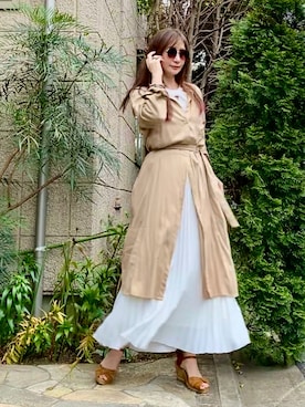 Erikoさん（レディース・165cm）の春コーディネート