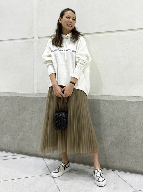 人気♪アクアガール別注 アメリカーナ プリントデザインパーカー Aライン 白 人気♪アクアガール別注 アメリカーナ プリントデザインパーカー A