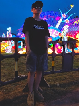 「JAPAN（ジャパン）のアイテム」を使った、kings李江楠さん（メンズ・167cm）の秋コーディネート