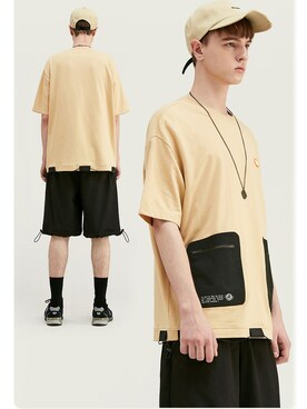 「HOOK（フック）のアイテム（Tシャツ/カットソー）」を使った、-HOOK- officialさん（メンズ・178cm）の冬コーディネート