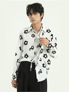 「HOOK（フック）のアイテム（チノパンツ）」を使った、-HOOK- officialさん（メンズ・178cm）の冬コーディネート