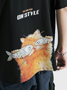 「HOOK（フック）のアイテム（Tシャツ/カットソー）」を使った、-HOOK- officialさん（メンズ・183cm）の冬コーディネート