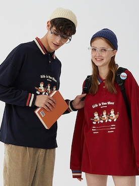 「HOOK（フック）のアイテム（Tシャツ/カットソー）」を使った、-HOOK- officialさん（メンズ・180cm）の夏コーディネート