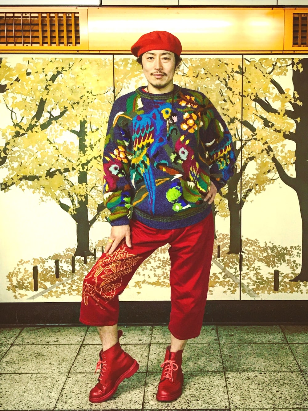 Yoshiyuki Konishi ハンドニットセーター フィッチェ ウォーモ YOSHIYUKI KONISHI セーター ハンドニット