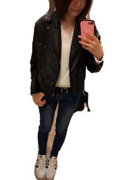 えりりさん（レディース・161cm）の春コーディネート