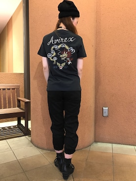 YOKOHAMAスタッフさん（レディース・162cm）の夏コーディネート