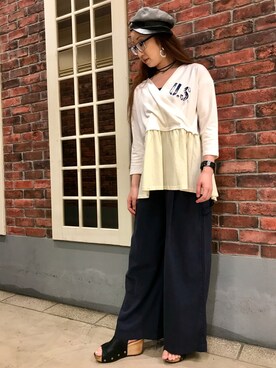 YOKOHAMAスタッフさんのコーディネート