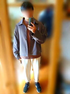 「UNIQLO（ユニクロ）の50色ソックス（消臭機能付き）（ソックス/靴下）」を使った、Siさん（メンズ・168cm）の秋コーディネート