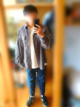 「UNIQLO（ユニクロ）の50色ソックス（消臭機能付き）（ソックス/靴下）」を使った、Siさん（メンズ・168cm）の秋コーディネート