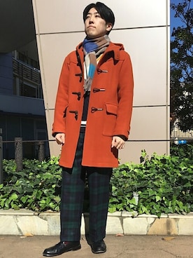 オレンジコート のメンズ人気ファッションコーディネート ユーザー ショップスタッフ Wear