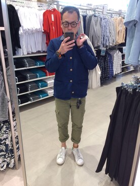 「A vontage（アボンタージュ）のアイテム」を使った、Daiさん（メンズ・168cm）の春コーディネート