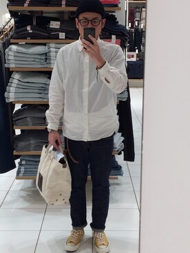 「rag & bone（ラグアンドボーン）のアイテム（パンツ）」を使った、Daiさん（メンズ・168cm）の秋コーディネート