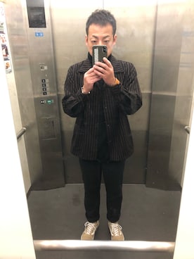 「A vontage（アボンタージュ）のアイテム」を使った、Daiさん（メンズ・168cm）の秋コーディネート