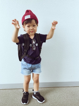 ユ メ ガ ハ ク ＊さん（キッズ・90cm）の夏コーディネート