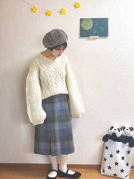 なでぴさん（レディース・154cm）の秋コーディネート