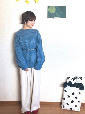 「シンプルおしゃれが好き」｜なでぴさん（レディース・154cm）の秋コーディネート